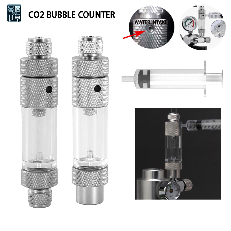 Aquarium Fish Buy - Akvaryum CO2 kabarcık ölçer su enjeksiyon