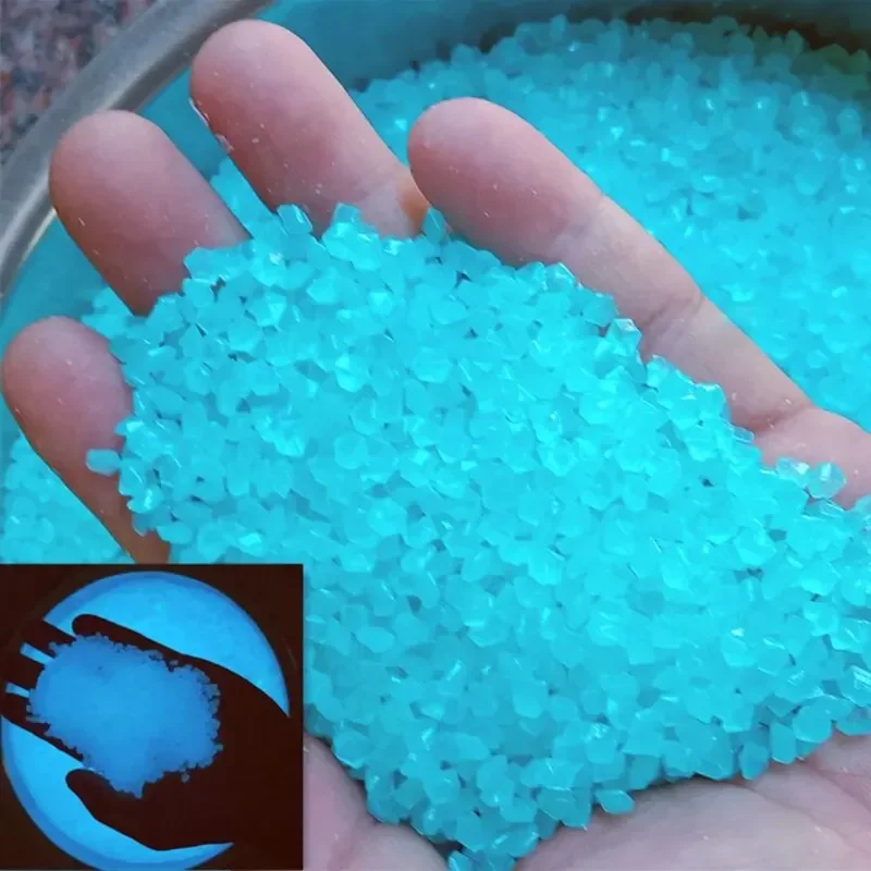 Aquarium Fish Farm - 1000 adet 3-5mm Aydınlık Kum Karanlıkta