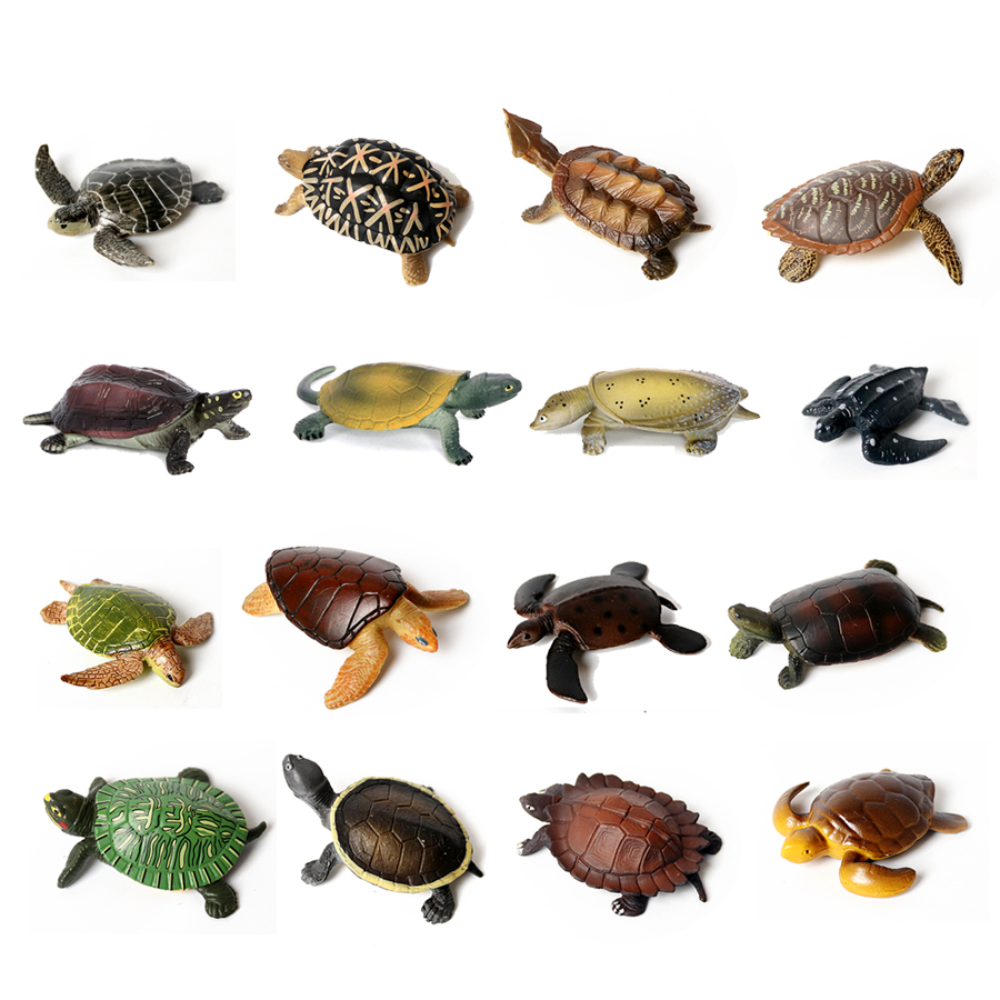 Aquarium Fish Marine - Gerçekçi minyatürleri deniz yaşamı deniz kaplumbağası