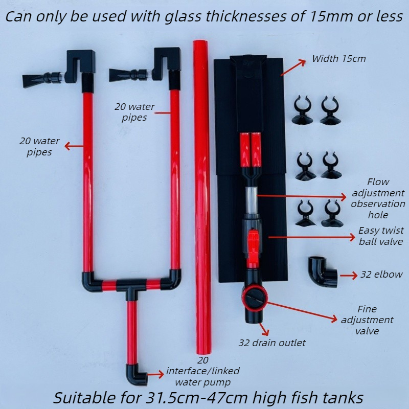 Sifon Akvaryum Filtresi Çift T - Aquarium Fish Tank Cleaner incelemesi ve fiyatı