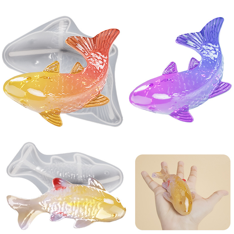 3D Koi Balık Şekilli Epoksi Re - Aquarium Fish Farm incelemesi ve fiyatı